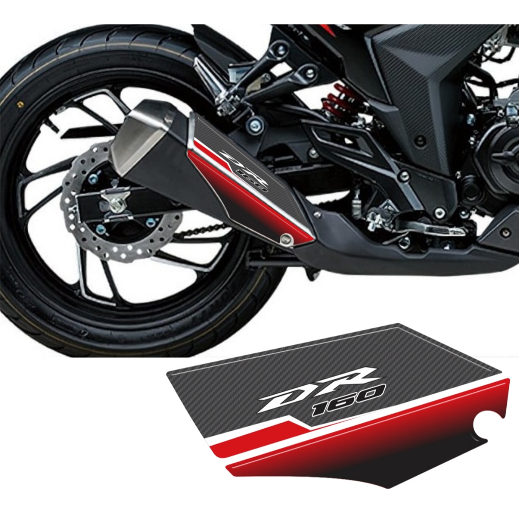 Adesivo Protetor 3D Escap M01 Moto Haojue DR 160