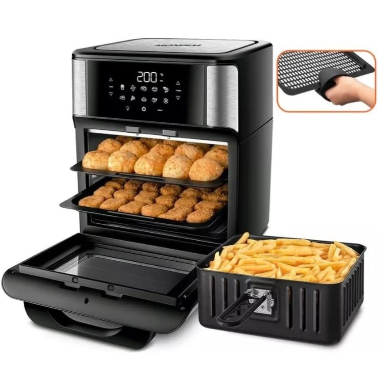 Fritadeira Elétrica Air Fryer Oven Mondial Forno 12L 2000W AFON-12L-BI