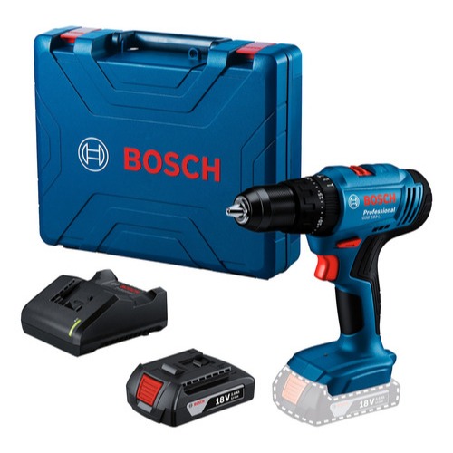 Furadeira Parafusadeira Impacto Bosch GSB 183 Li + 1 Bateria em Oferta na Shopee