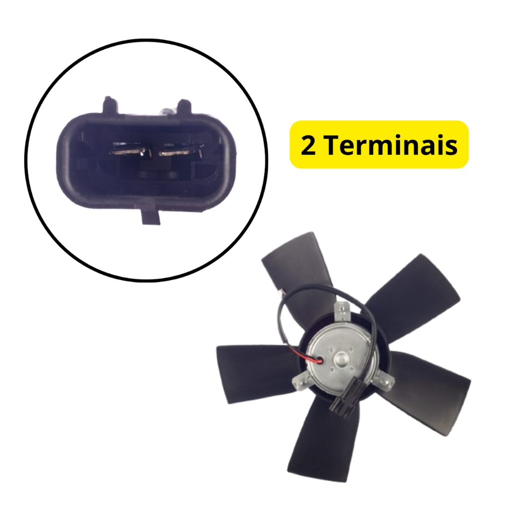 ELETROVENTILADOR/VENTOINHA GM S10 2.2/2.4 1995/2011 MONZA KADETT — imagem 2 de 2