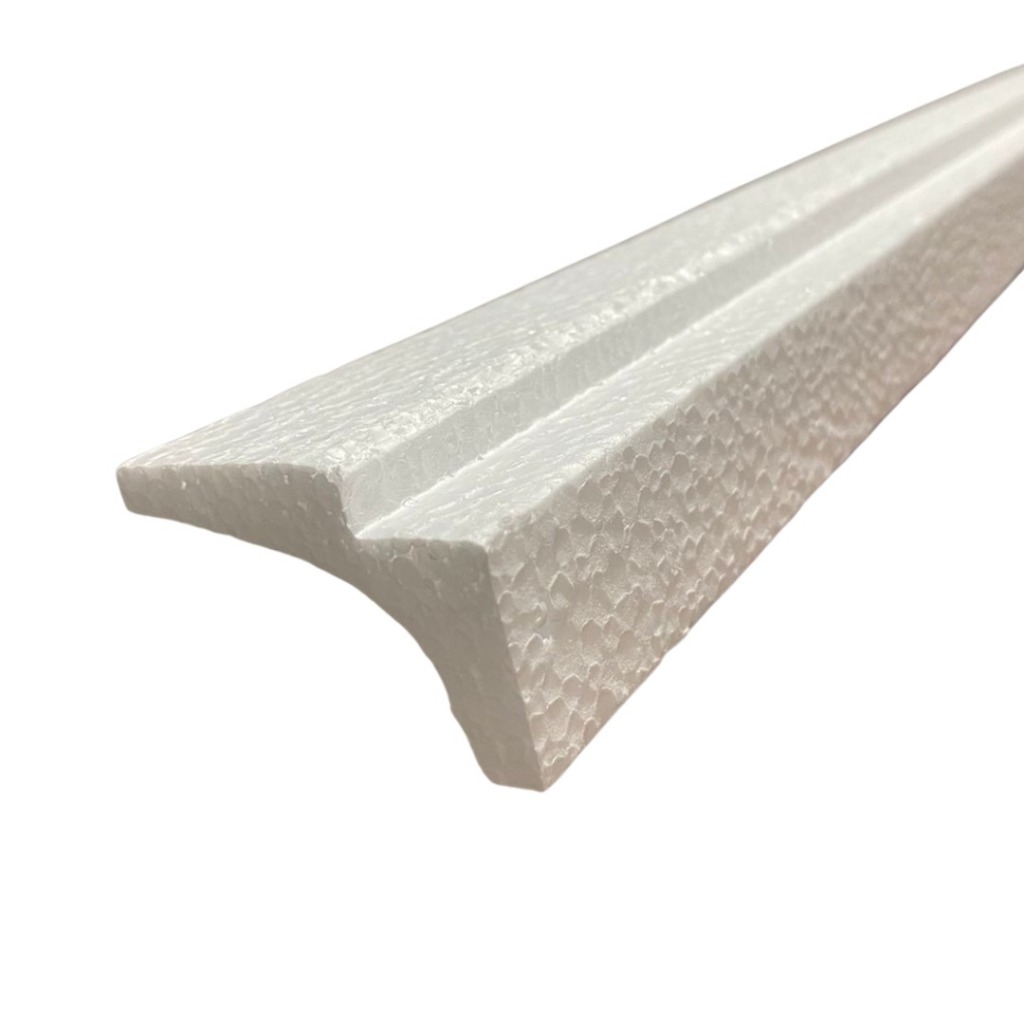 Moldura Sanca Isopor para Fita Led Kit 5 METROS S27