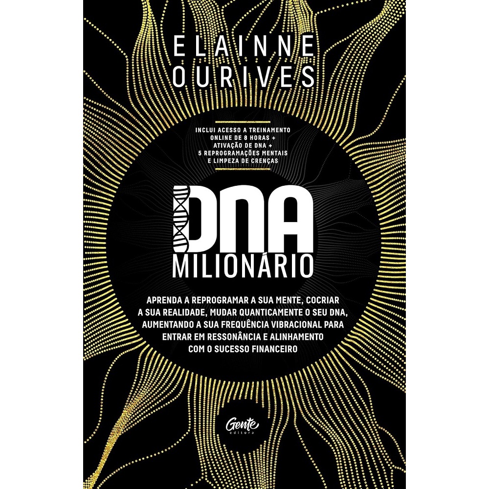 Livro DNA Milionário, de Elainne Ourives, Editora Gente, Capa Mole, em Português, 2019