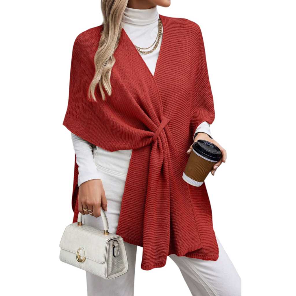 Xale echarpe sobreposição moda outono inverno tricot feminina