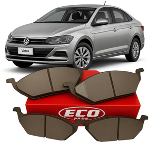 Pastilha De Freio Dianteira Virtus 1.6 Msi 16v 2018 2019 2020 em Oferta na Shopee