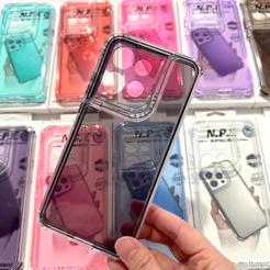 Capa Space 2 em 1 Silicone acrílico Anti Impacto Para Motorola Edge 50/Edge 50 Neo / Edge 50 Ultra/Edge 60 Neo antiqueda