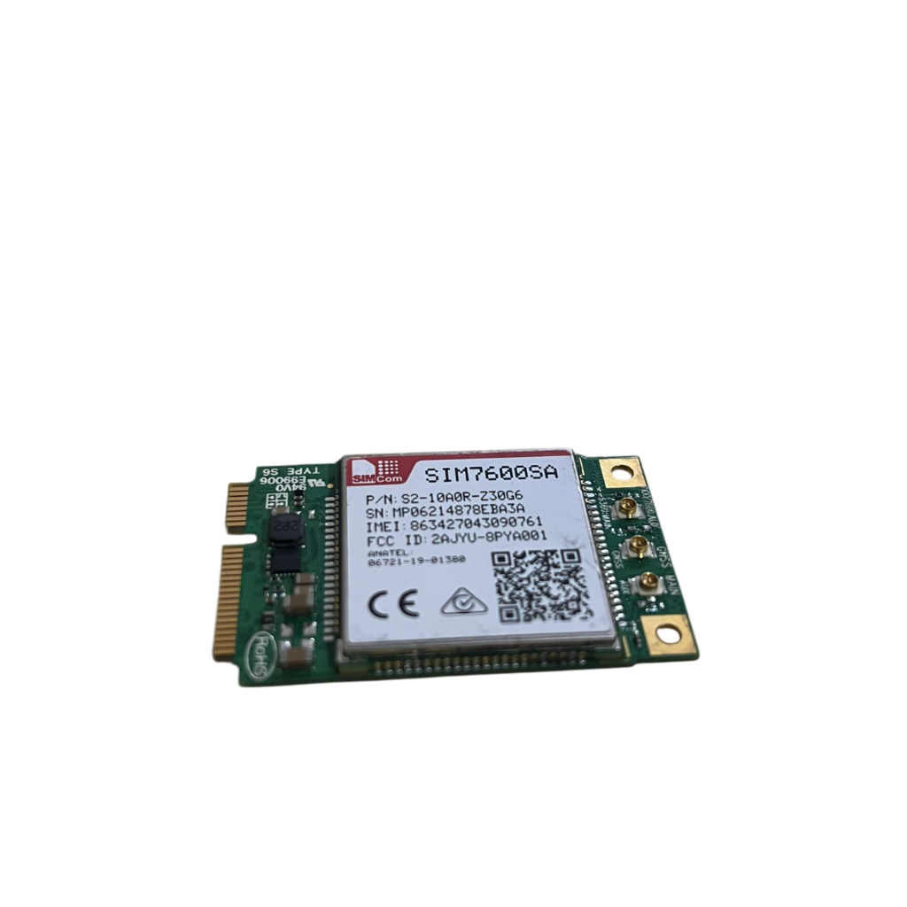 Módulo LTE 4G SIMCom SIM7600SA Mini PCIe