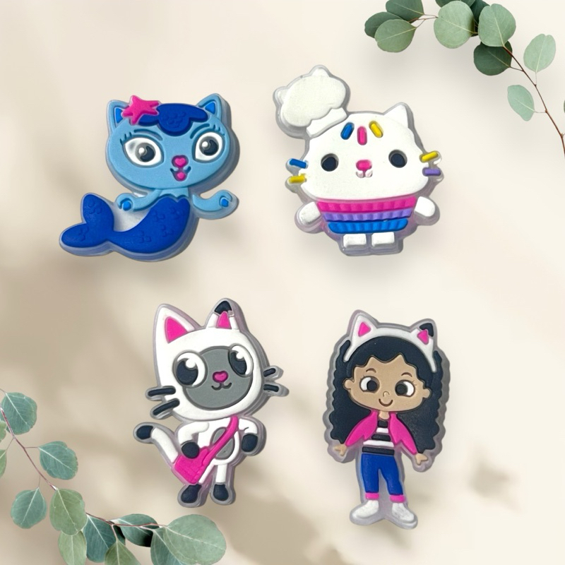 Aplique Emborrachado Casa da Gabby 12 Peças Laços Tiaras Artesanato DIY