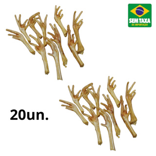 Pé de Frango Natural  Petisco para Cães em Oferta na Shopee