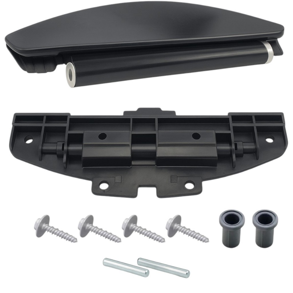 Kit Dobradica e Suporte Tampa Compativel Lavadora Brastemp Bwg11 Bwp11