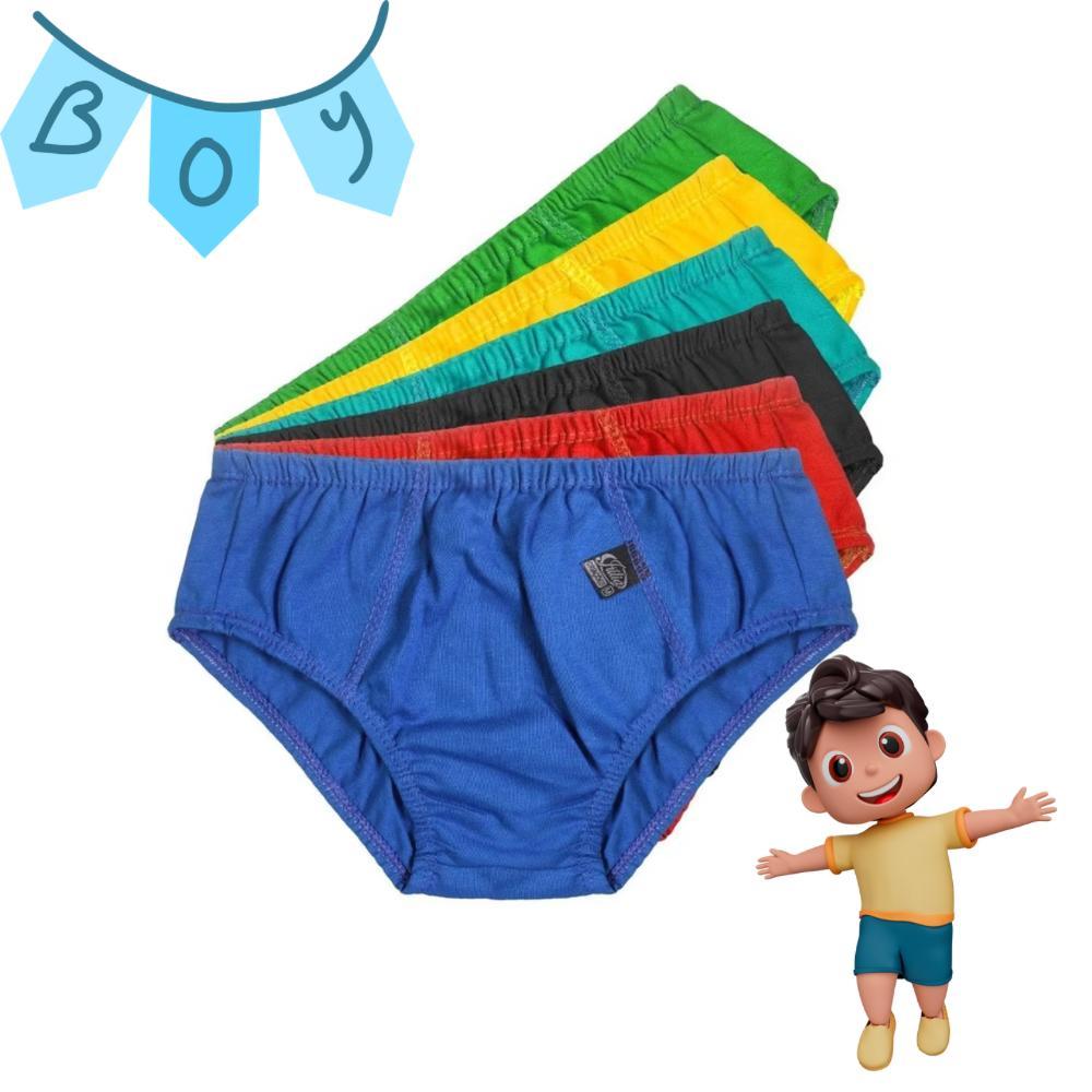 Kit 10 Cueca Infantil Slip - Cueca Infantil Algodão em Oferta na Shopee