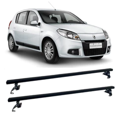 Rack Teto Suporte Bagageiro Aço SMD RENAULT Sandero 4 Portas