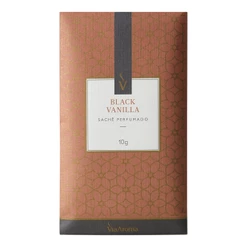 Kit 3 Sachês Perfumados Black Vanilla Via Aroma 10g