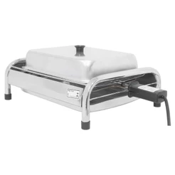 Churrasqueira elétrica Super Grill 220V ou 127V Inox Com Abafador