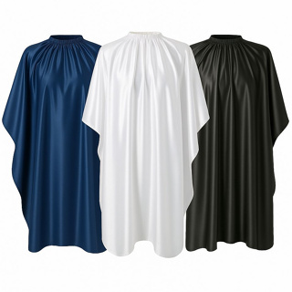 Kit 3 Capas Para Cortar Cabelo Com Zíper Em Cetim Liso em Oferta na Shopee