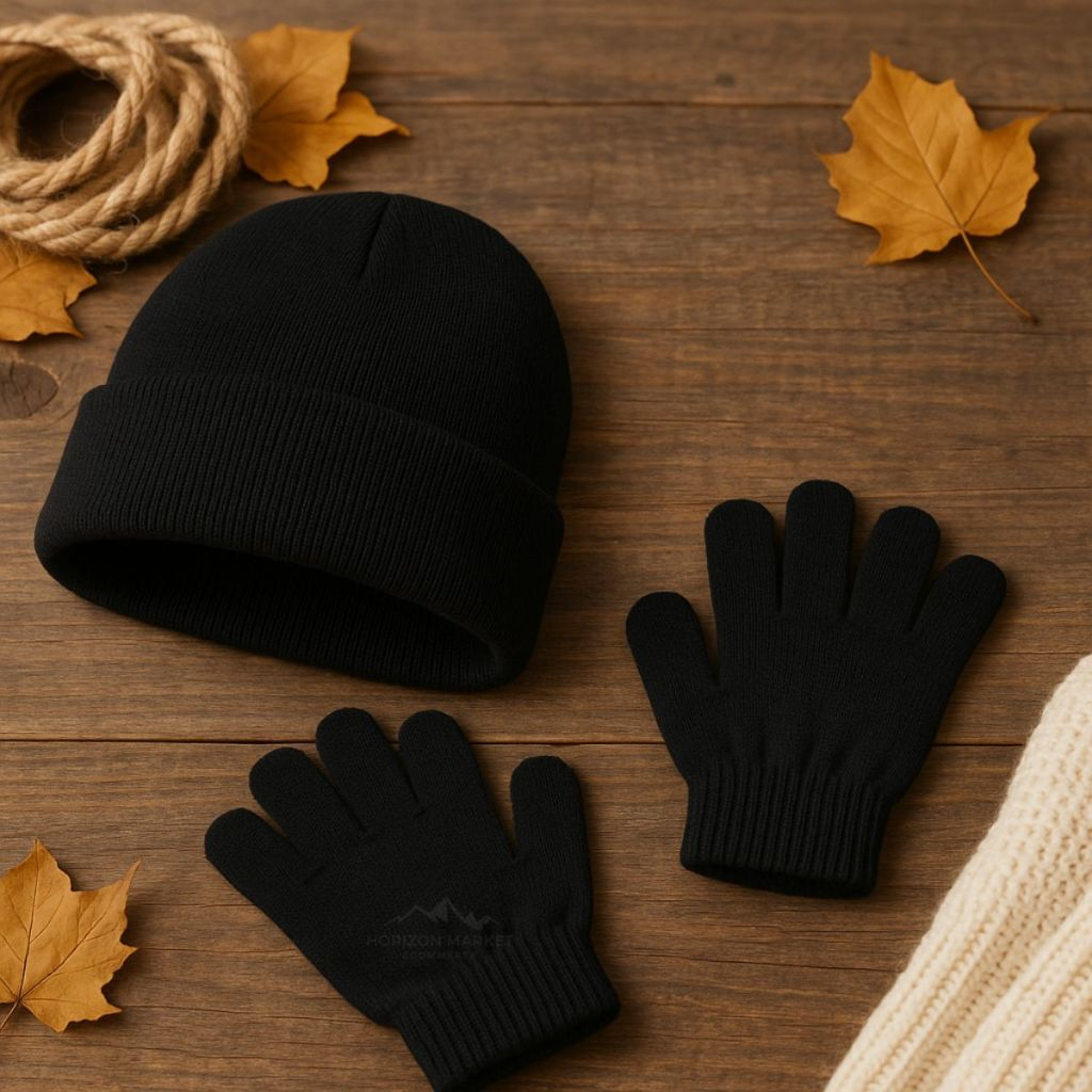 Kit Inverno Infantil Escolar Touca Luva Confortável Térmico em Oferta na Shopee