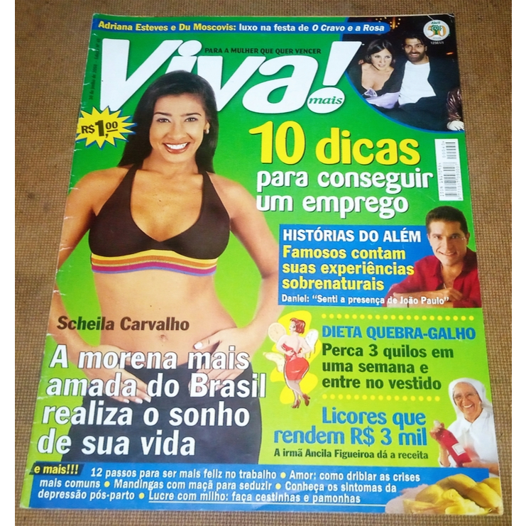 Scheila Carvalho e É o Tchan - Lote De Recortes Originais