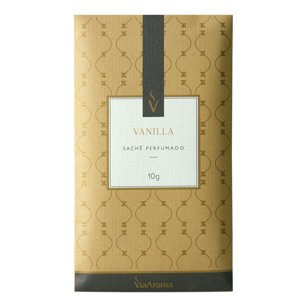 5 Sachês Perfumados Vanilla 10g – Guarda-Roupas, Carros, Gavetas