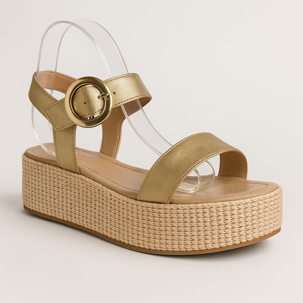 01 Suporte Expositor de Sandália Pp - Acrílico Cristal