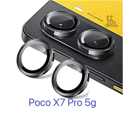 Kit Película Protetora de Lentes de câmera Lisa de metal para Redmi Poco X7 Pro 5g X8 Pro X8Promax