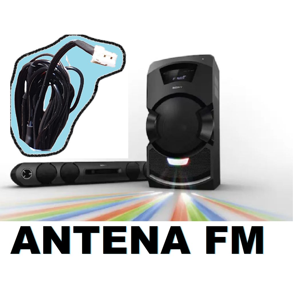 1 Antena Fm Para Caixa de Som Sony Mhc Gt3d (artesanal) (Usado)