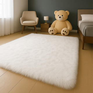 Tapete Peludo Felpudo 1,00 X 1,50 Quarto e Sala em Oferta na Shopee