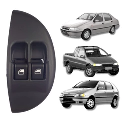 BOTÃO INTERRUPTOR VIDRO ELÉTRICO FIAT PALIO SIENA STRADA 1996/2002