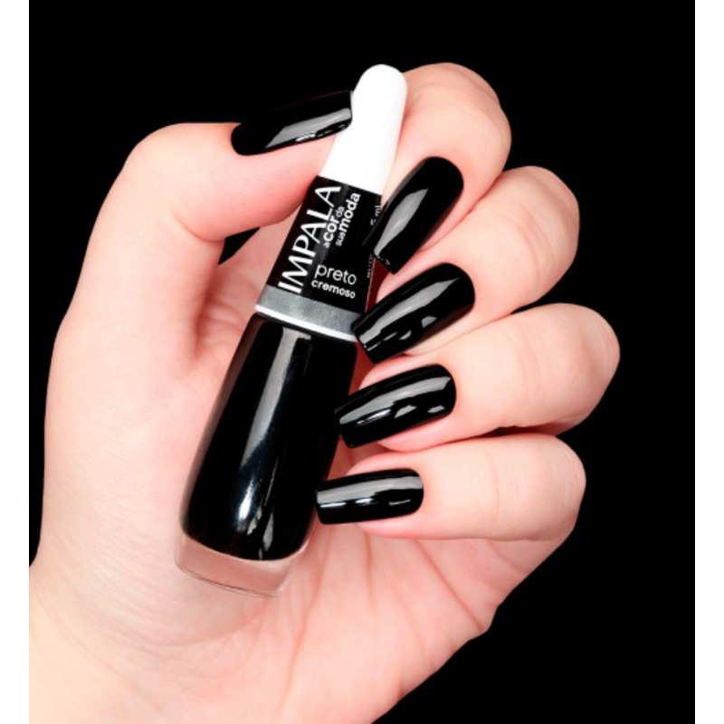 Esmalte Impala Preto Cremoso 7,5 ml