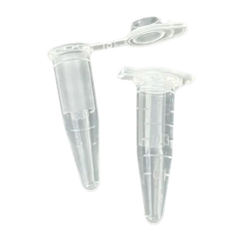 Microtubo Pino Cápsula 0,5ml Pacote C/ 1.000 Unidades