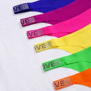 Kit 3 Calcinhas LOVE Strass com Brilho Fio-dental Sem Costura em Oferta na Shopee