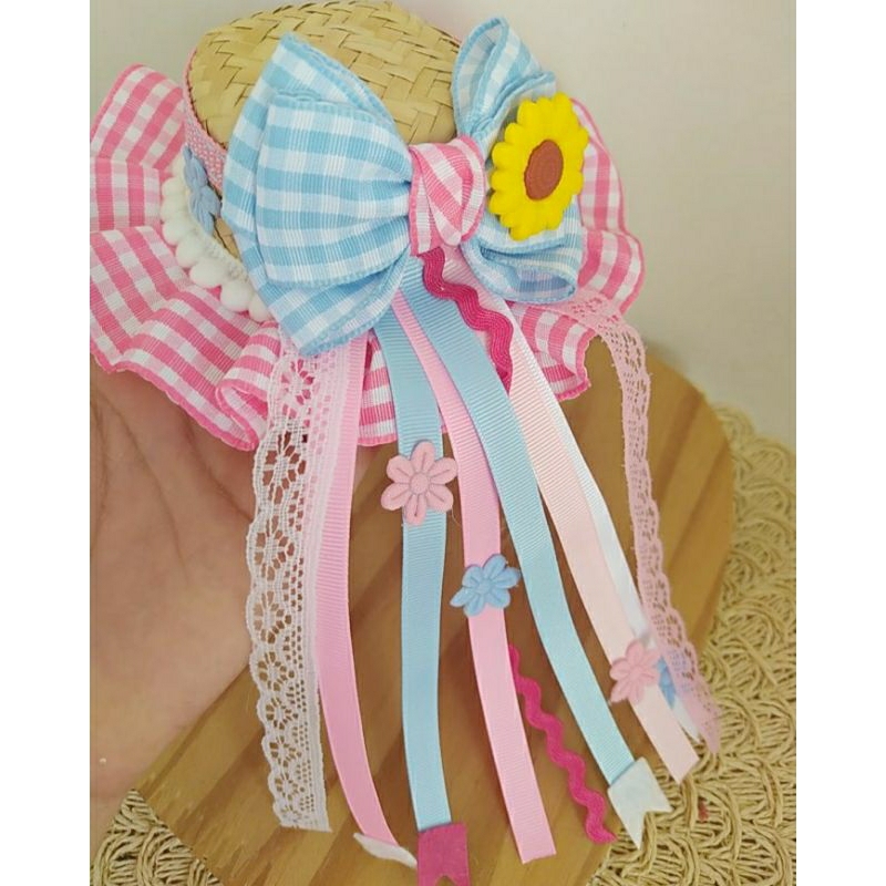 Tiara/Arco/ Infantil e Adulto de Festa Junina/ são João/chapeuzinho em Oferta na Shopee