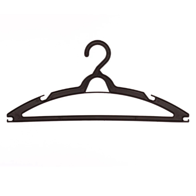 Cabide Adulto Preto 10 - 100 Cabides Reforçados Organizador Roupas Envio Imediato