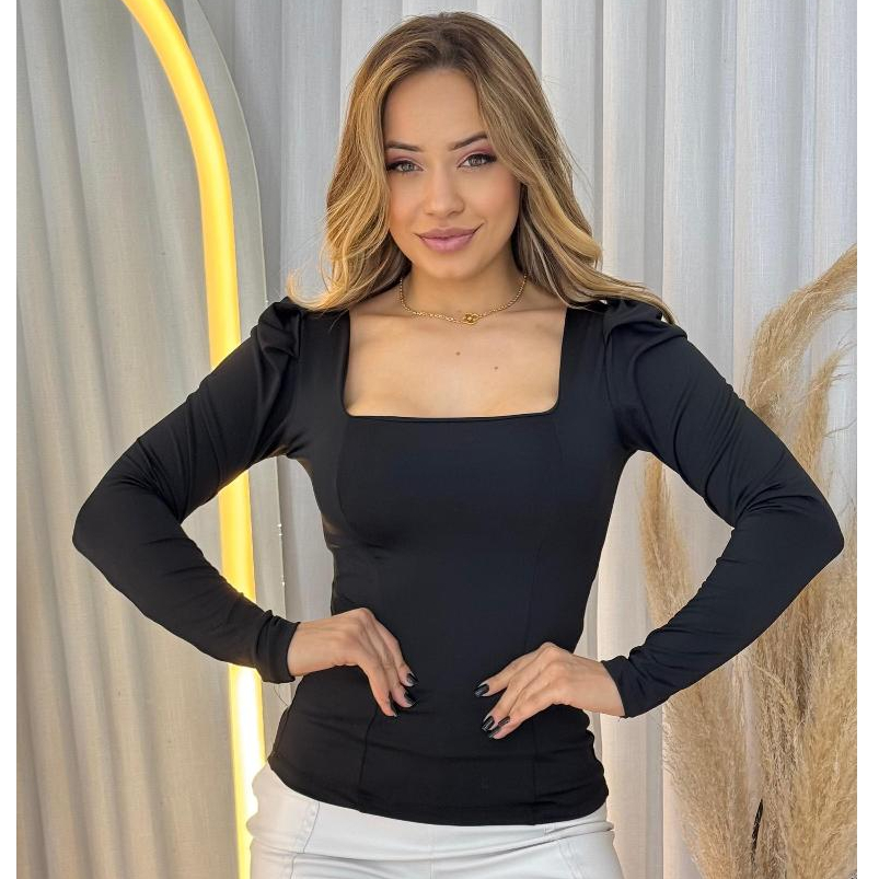 Blusa Preta de Suplex: Onde Comprar | BuscaProdutos