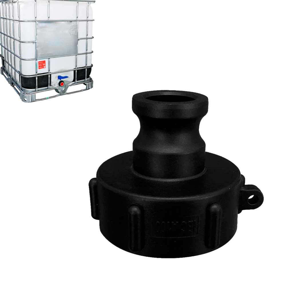Conexão Container Ibc 1000l Engate Rápido Camlock 2x1 Pol