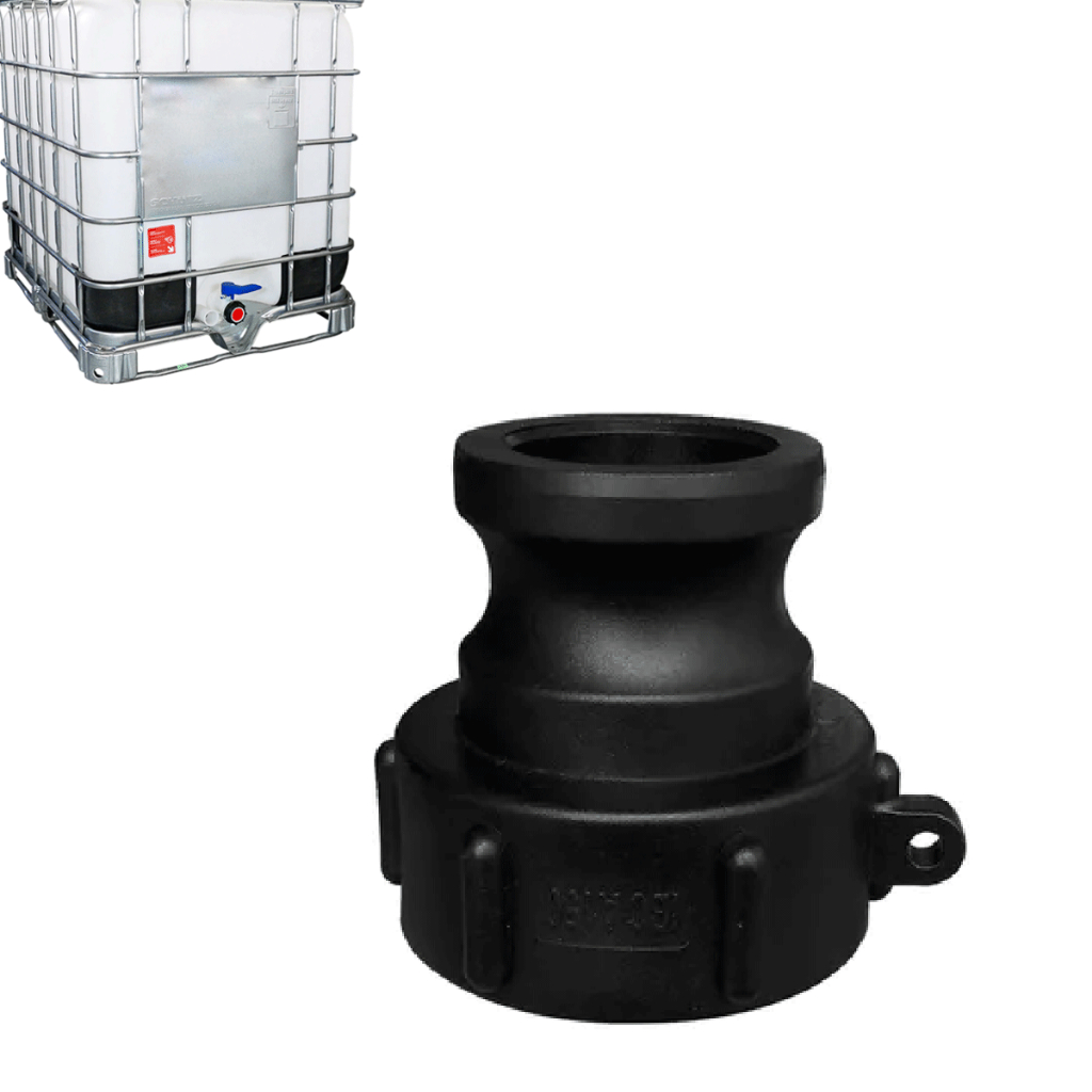 Conexão Container Ibc 1000l Engate Rápido Camlock 60x40mm