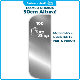 Espátula decorativa alisadora Bolo Duplo aço inox 30cm altura Espátula para Bolo inox em Oferta na Shopee