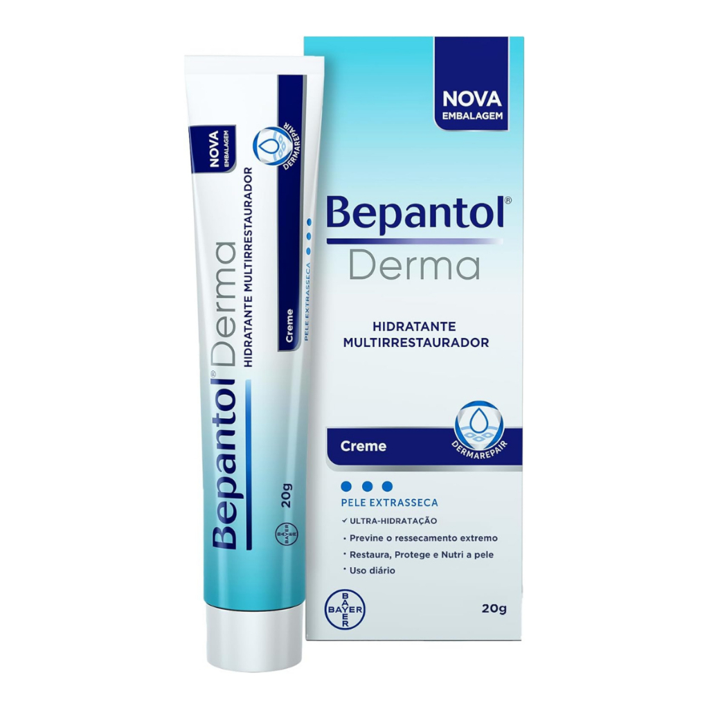 Bepantol Derma Hidratante Multirrestaurador Para Pele Seca e Extrasseca 20g em Oferta na Shopee