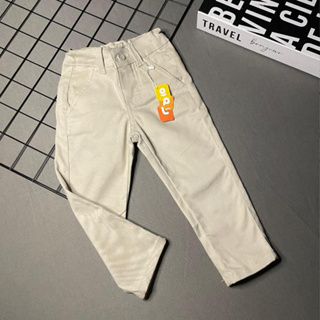 Calça Infantil Menino Esporte Fino Sarja Bolso Embutido em Oferta na Shopee