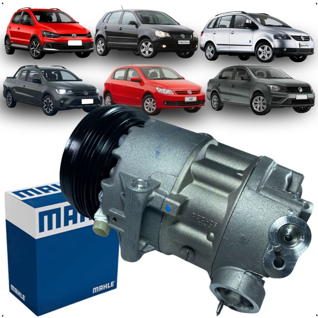 Compressor Ar Condicionado Fox Gol Polo Saveiro Voyage