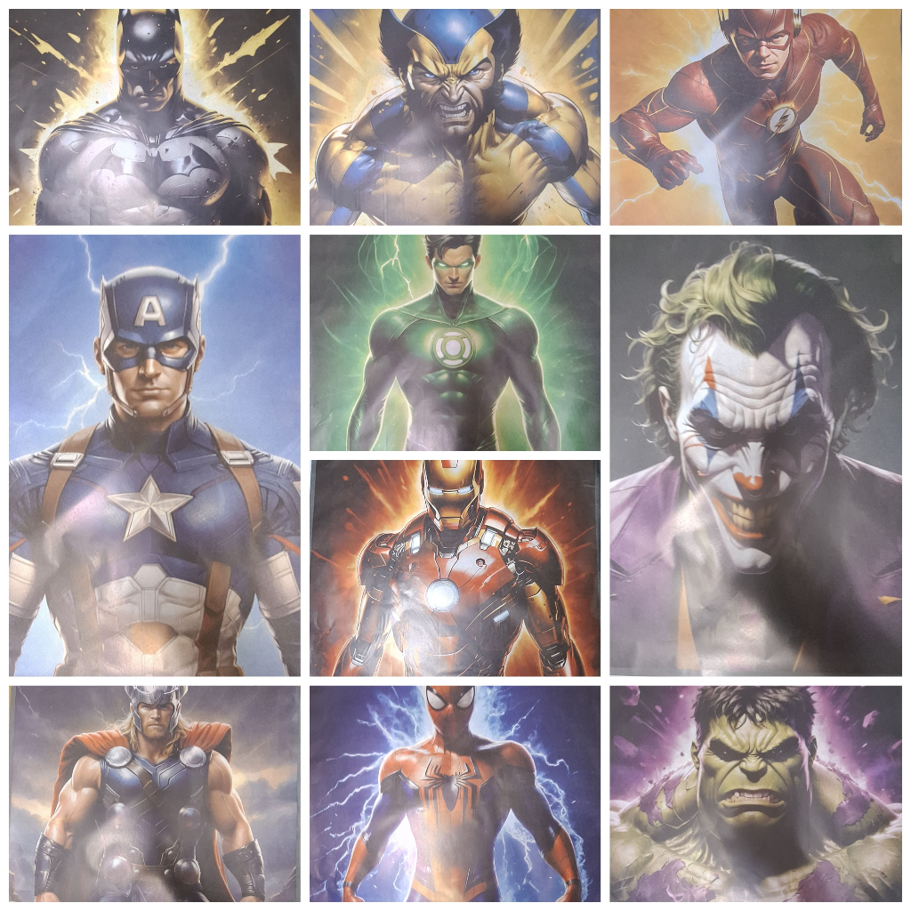 Papel de Seda Pipa 50x50 | 100 Folhas Estampas Variadas Pipa Raia Flexão Top! em Oferta na Shopee