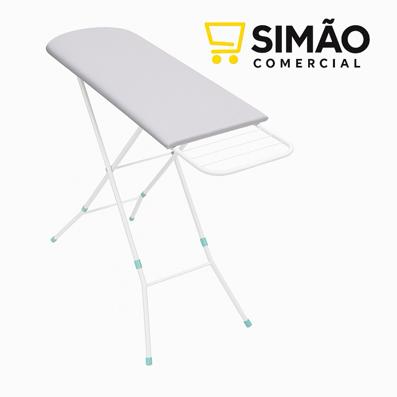 Tábua De Passar Roupa Reforçada Pés Dobráveis Com Forro Térmica em Oferta na Shopee