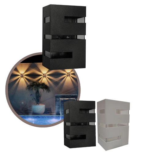 Arandelas de Parede com Frisos Interna Externa Iluminação G9 em Oferta na Shopee