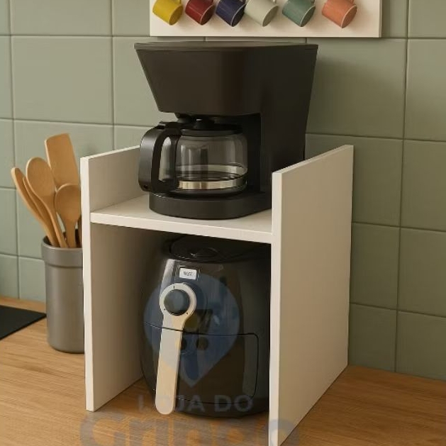 Mesinha Suporte De Bancada Para Airfryer, Liquidificador Multiuso