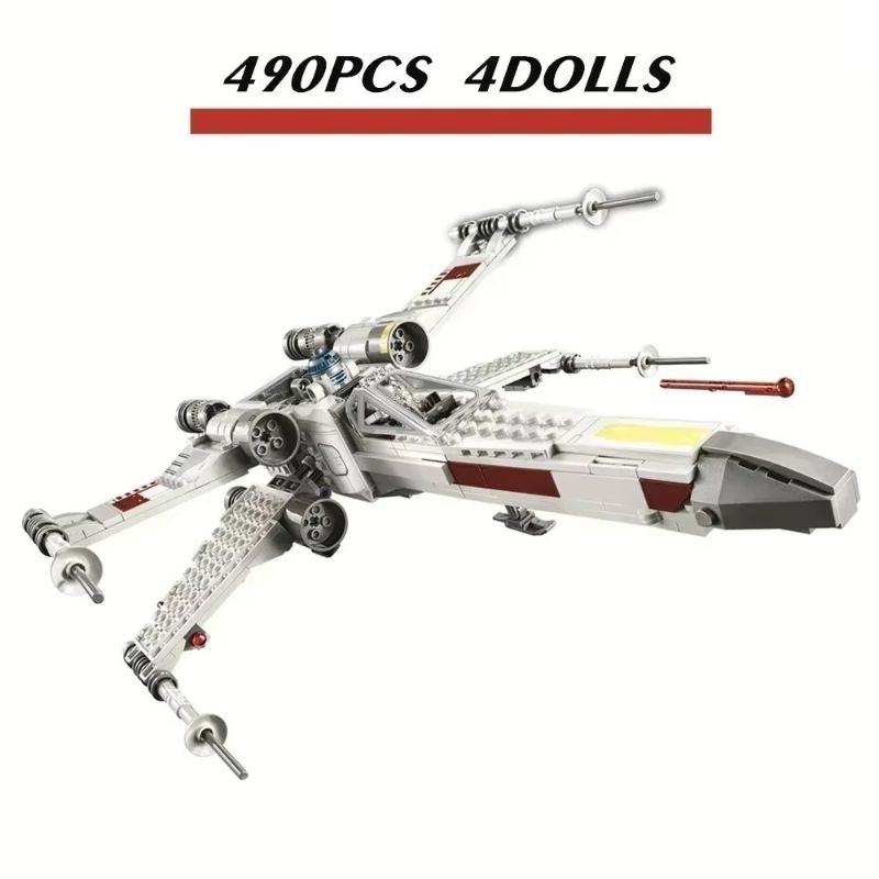 Nave Star Wars X-Wing blocos de montar 490 peças brinquedo
