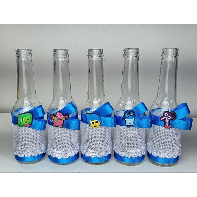 15 Garrafas Decoradas Vários Temas Centro de Mesa lembrancinha Personalizada