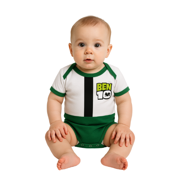 Body Bebê Temático Mesversário infantil  Personagens  Menino Ben10 em Oferta na Shopee