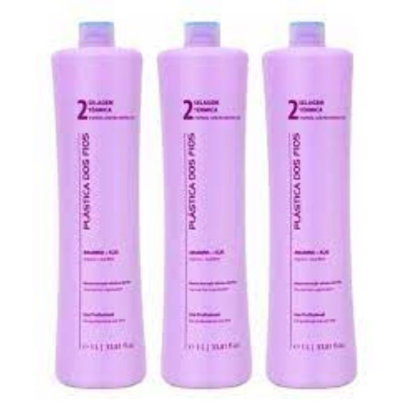kit 3 progressiva plástica dos fios em Oferta na Shopee