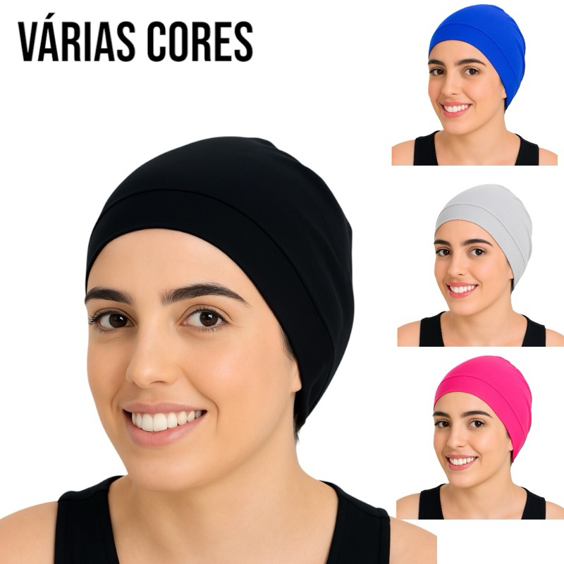 Touca Nero Anti Frizz para Dormir e Alisar o Cabelo Com Barra elástica - Fabricação Propria em Oferta na Shopee