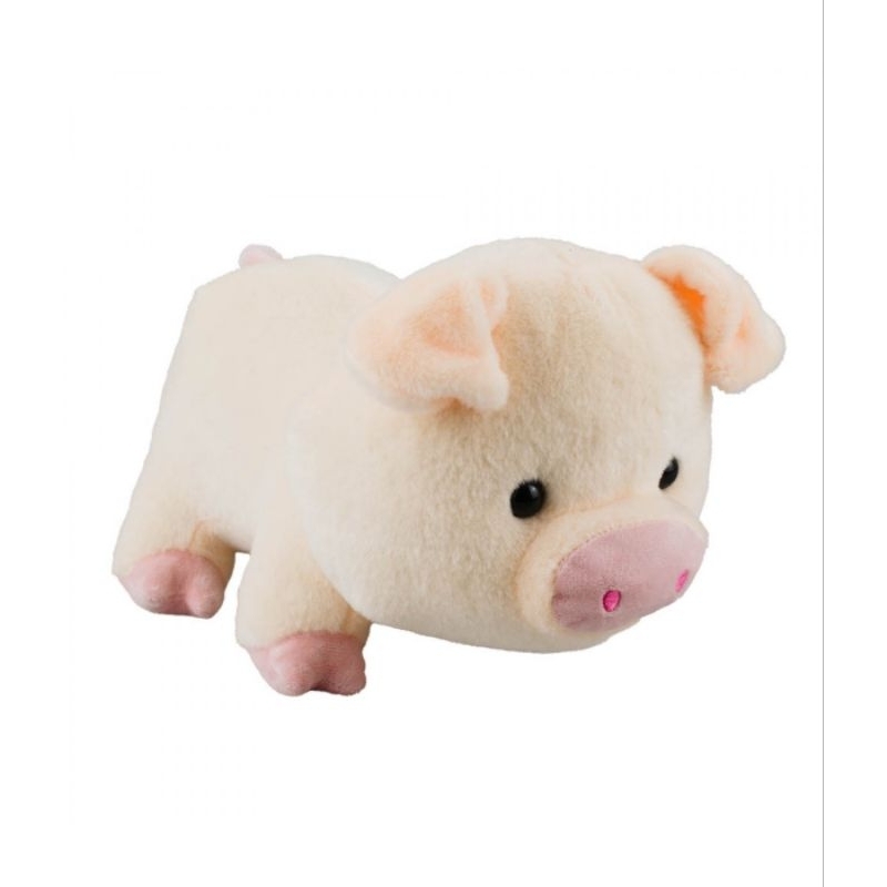 Porco Bege Levantado 29cm - Pelúcia