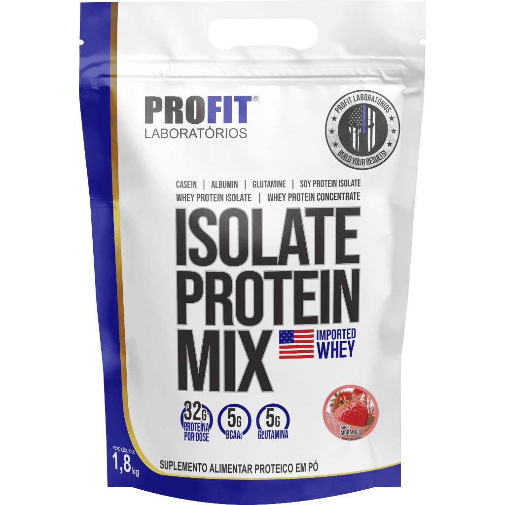 Isolate protein mix 1,8 Profit em Oferta na Shopee