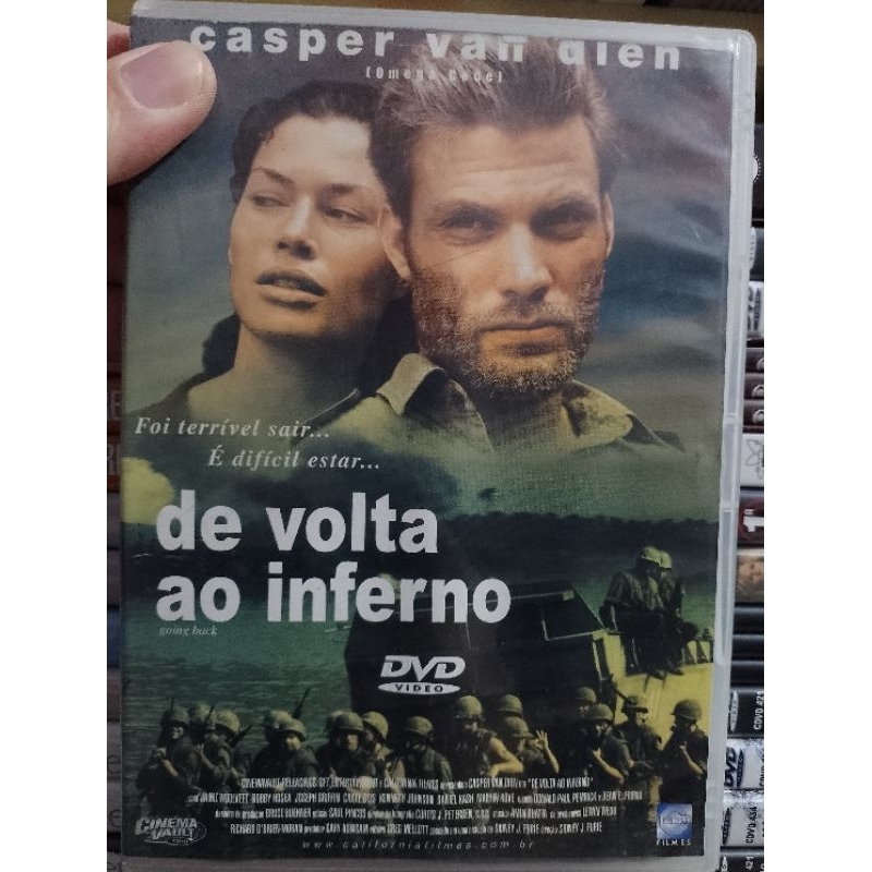 Dvd De Volta Ao Inferno Casper Van Dien Original